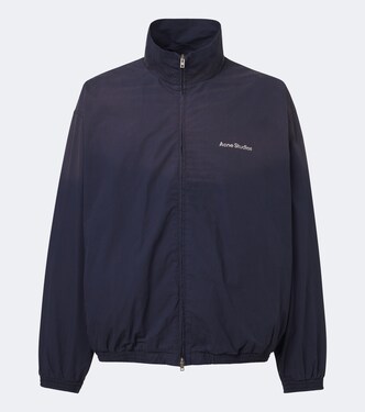 Logo cotton poplin jacket | Acne Studios
