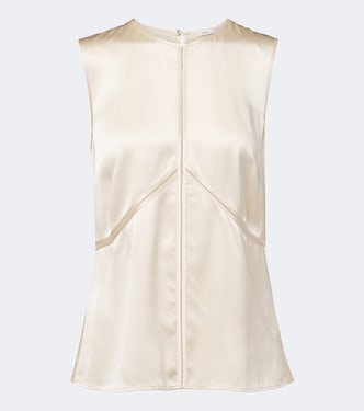 Hebe silk satin top | Joseph