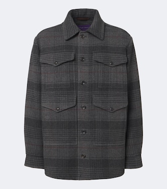 Chancery wool and cashmere overshirt | Ralph Lauren Purple Label