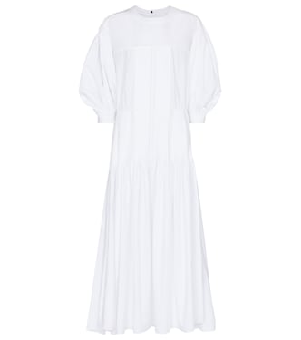 Cotton midi dress | Jil Sander