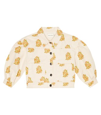 Veste Loretta en jean à fleurs | The New Society