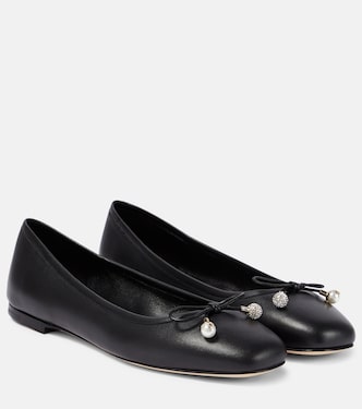 Ballerinas Elme aus Leder | Jimmy Choo