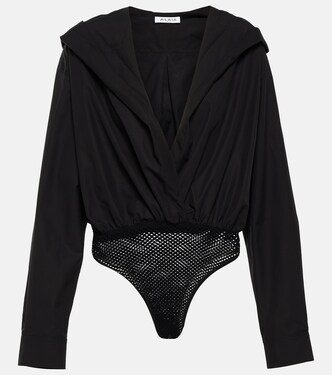 Hooded cotton bodysuit | Alaïa