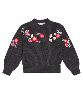 Embroidered wool-blend sweater | Tartine et Chocolat