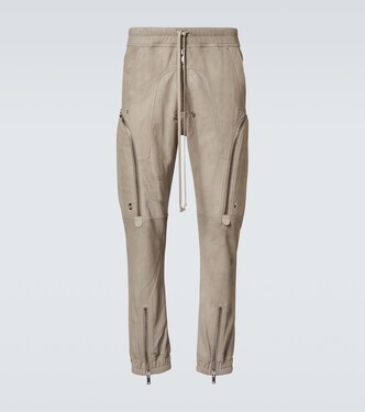 Leather cargo pants | Rick Owens