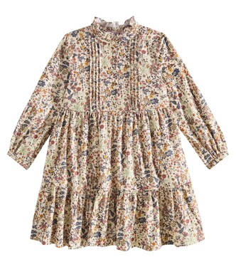 Robe Gwyneth en coton à fleurs | Bonpoint
