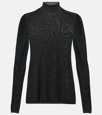 Wool turtleneck sweater | Carolina Herrera