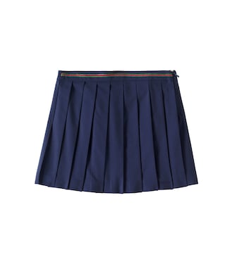 Pleated cotton skirt  | Gucci Kids
