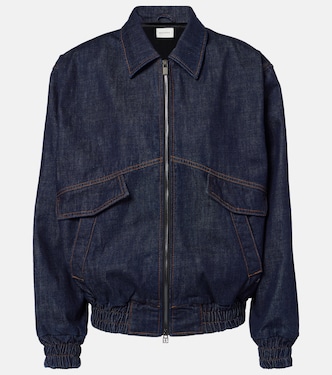 Oversized denim bomber jacket | Magda Butrym