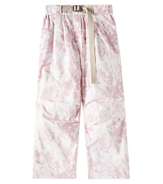 Logo cotton pants | Brunello Cucinelli Kids