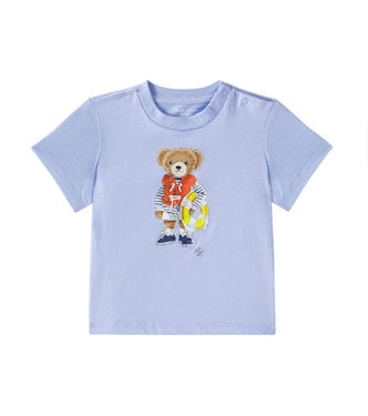 Baby Polo Bear cotton jersey T-shirt | Polo Ralph Lauren Kids