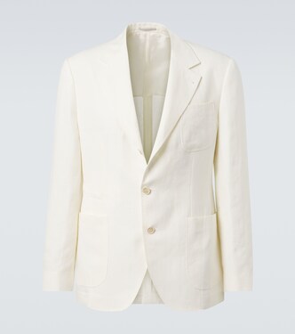 Linen blazer | Brunello Cucinelli