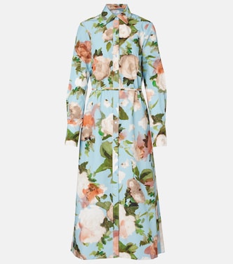 Hemdblusenkleid aus Baumwolle | Erdem