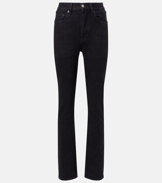 90s high-rise flared jeans | Saint Laurent