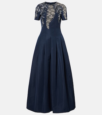 Embellished faille gown | Oscar de la Renta