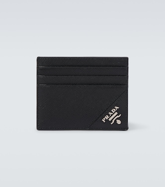Logo Saffiano leather card holder | Prada