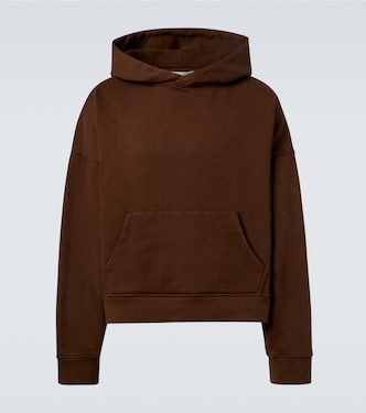 Cropped cotton hoodie | Entire Studios
