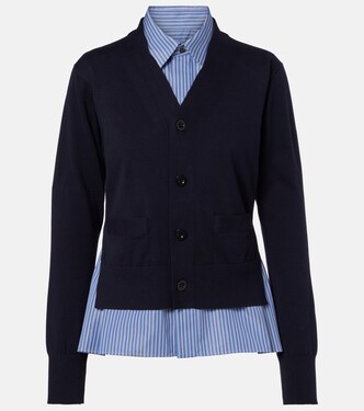 Cardigan aus Baumwolle | Sacai