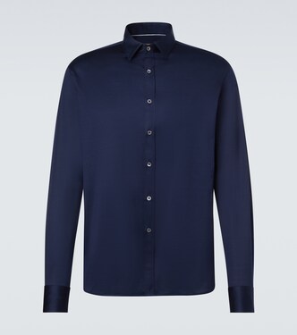 Cotton jersey shirt | Canali