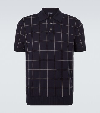 컬러블로킹 코튼 실크 스웨터 | Dunhill