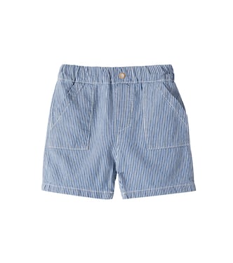 Baby Andratx striped denim shorts | 1 + in the Family