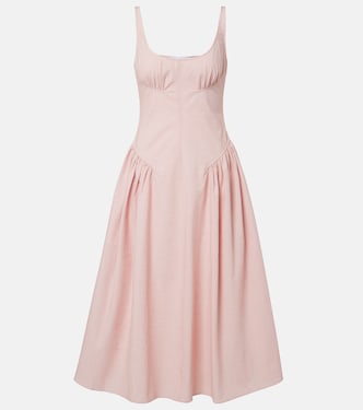 Vestido midi Solira de sirsaca | Proenza Schouler