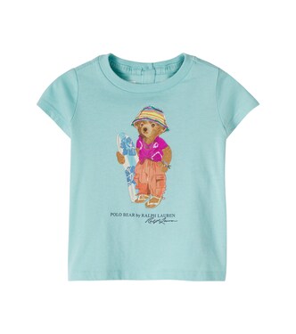 Baby Polo Bear cotton jersey T-shirt | Polo Ralph Lauren Kids