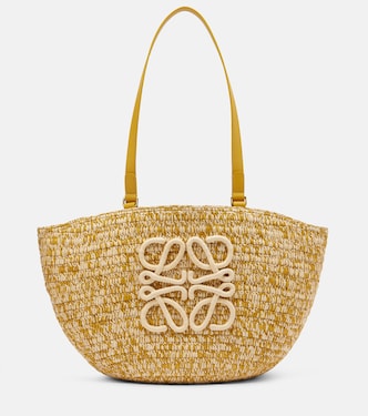 Paula's Ibiza Eclipse Medium raffia basket bag | Loewe