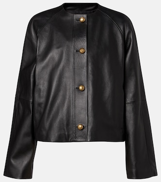 Veste Bouquet en cuir | Max Mara