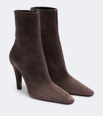 Jill suede ankle boots | Saint Laurent