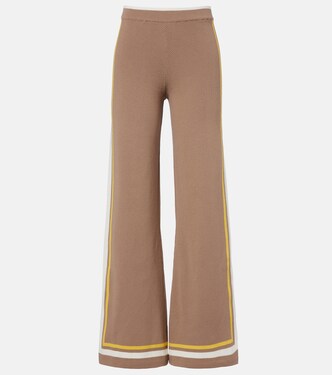 Veneto Kansas knitted wide-leg pants | The Upside
