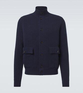 Knitted wool-blend jacket | Lardini