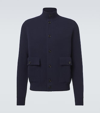 Knitted wool-blend jacket | Lardini