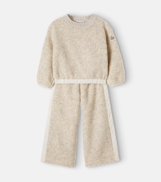 Teddy sweater and pants set | Moncler Enfant