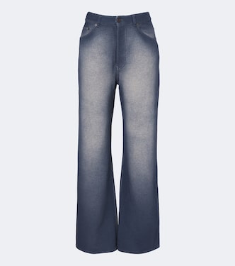 Cotton fleece wide-leg pants | Acne Studios