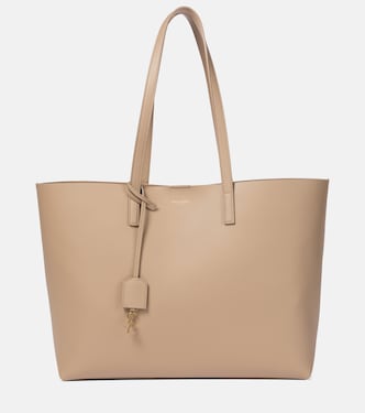 Shopping E/W leather tote | Saint Laurent