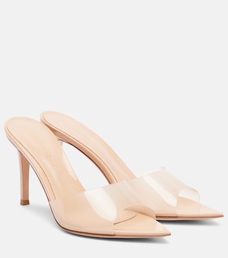 Pantoletten Elle 85 mit Lackleder | Gianvito Rossi