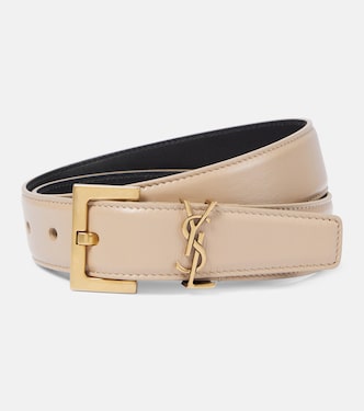 Cassandre leather belt | Saint Laurent