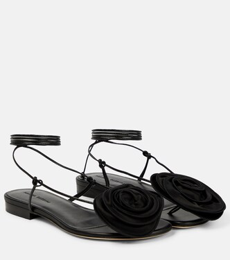 Appliqué leather sandals | Magda Butrym