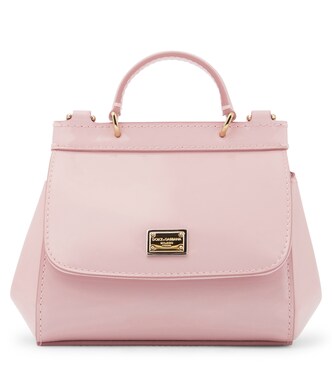 Sicily Mini patent leather crossbody bag | Dolce&Gabbana Kids