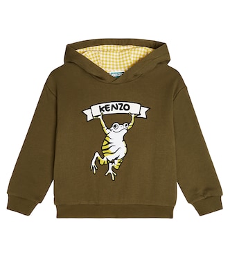 Baby cotton-blend fleece hoodie | Kenzo Kids
