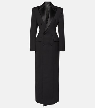 Double-breasted virgin wool coat | Wardrobe.NYC