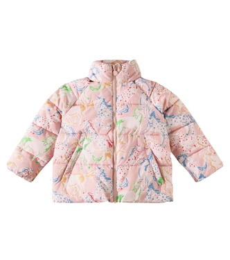 Printed puffer jacket | Stella McCartney Kids
