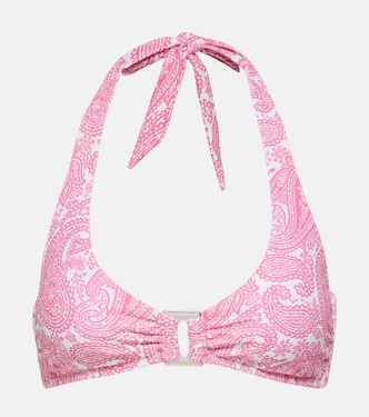 Haut de bikini Ischia imprimé | Heidi Klein