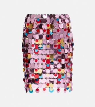 Sequined miniskirt | Rabanne