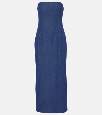 Midikleid Alba aus Denim | Tove