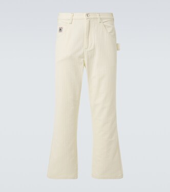 Cotton straight pants | Bode