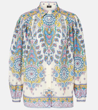 Paisley cotton and silk shirt | Etro