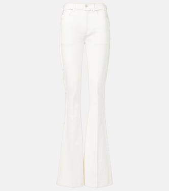 High-rise bootcut jeans | McQueen