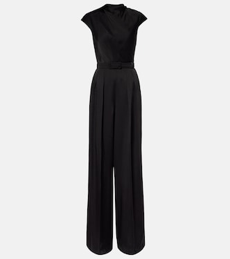 Vespa cutout satin jumpsuit | Max Mara